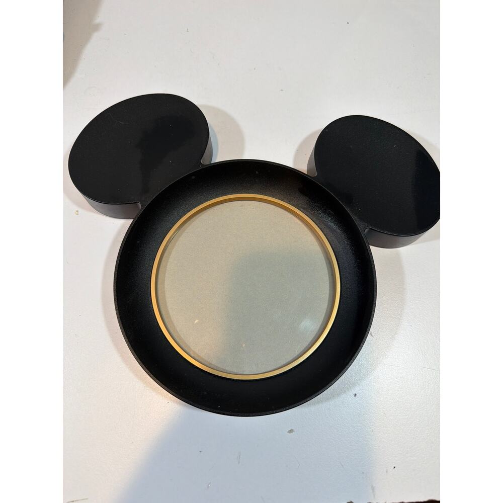 Tokyo disney resort mickey mouse picture frame plastic silhouette no stand 9"